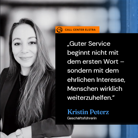Guter Service beginnt nicht mit dem ersten Wort